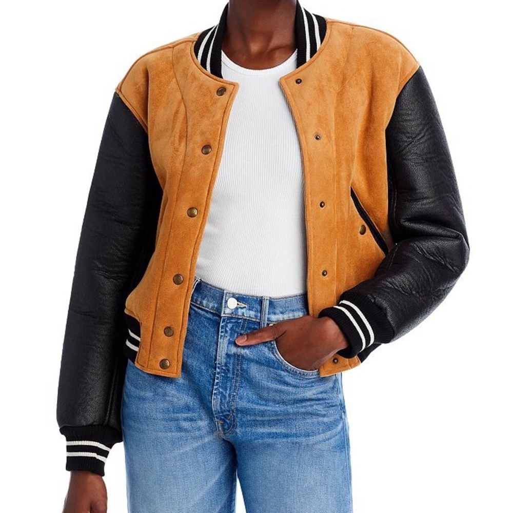 BLANKNYC Size Small
Faux Fur Trim Bomber Jacket